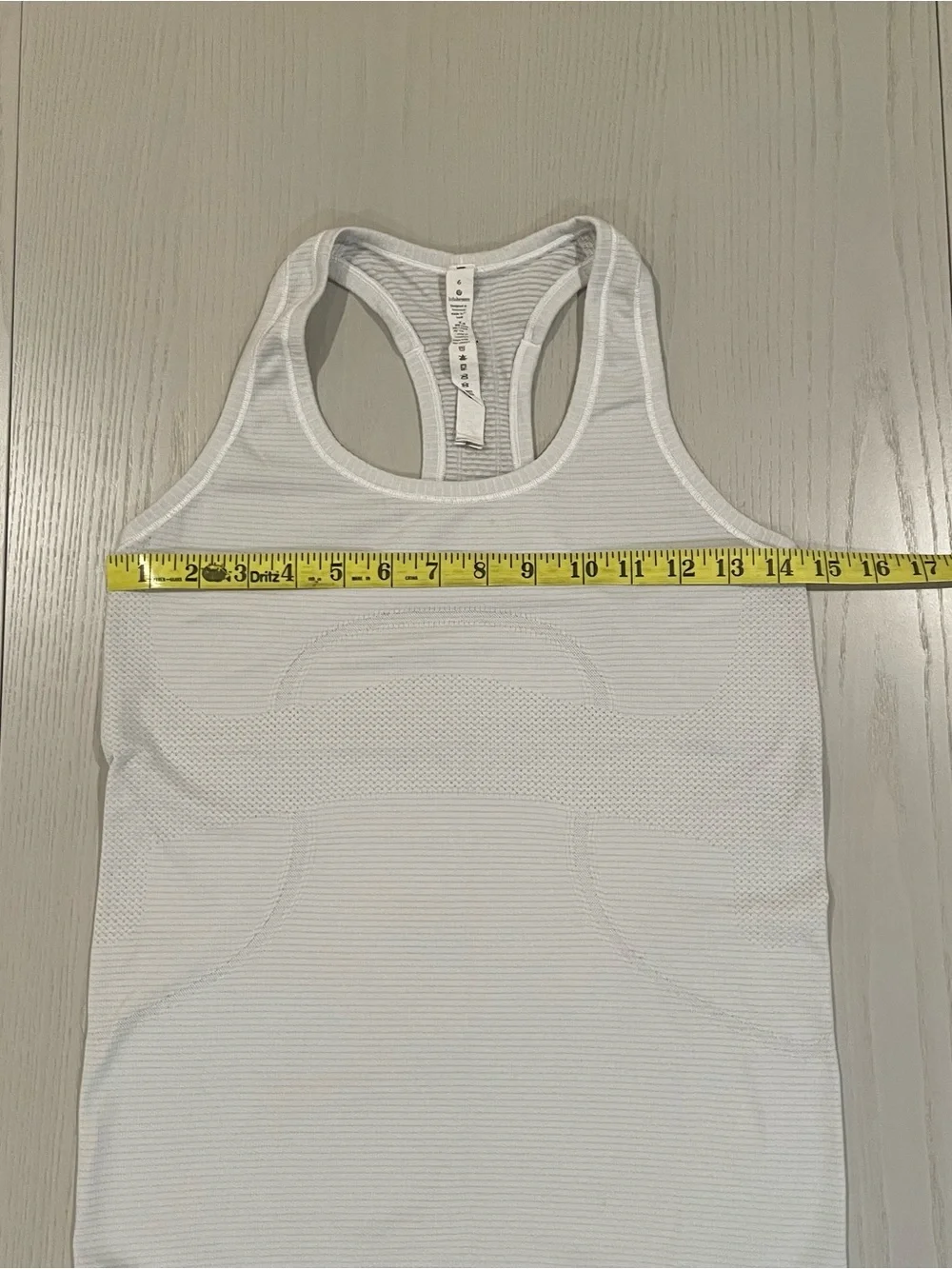 Lululemon Swiftly Tech Racerback Tank Top White - Size 6